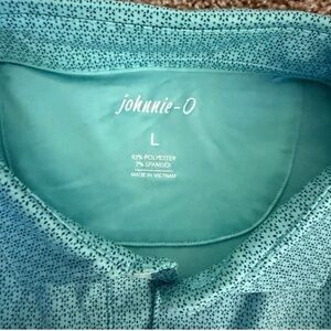 johnnie-O Turquoise Golf Shirt Polo